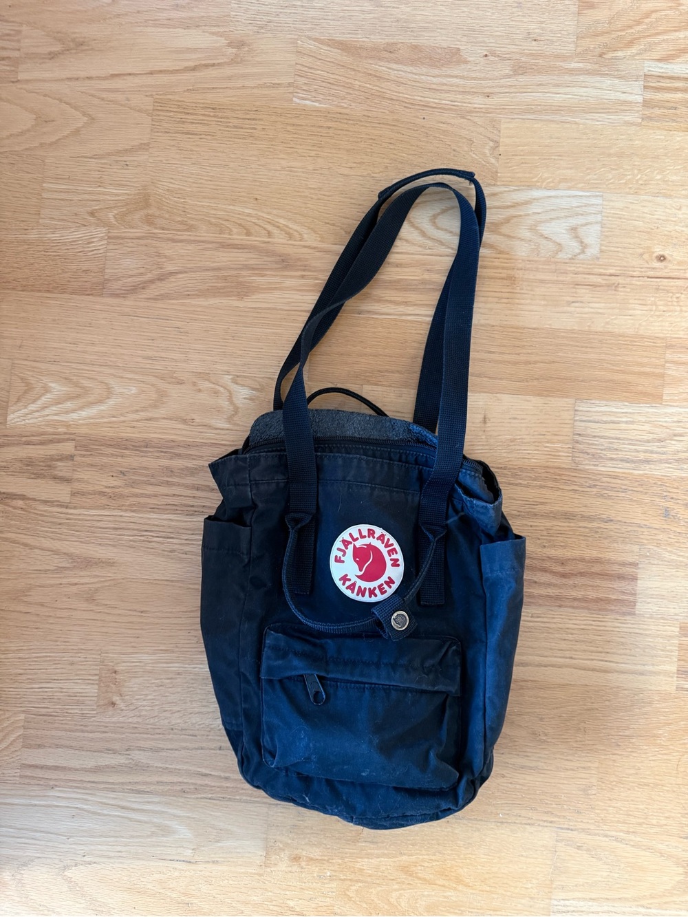 Fjallraven black Tote Bag/Backpack